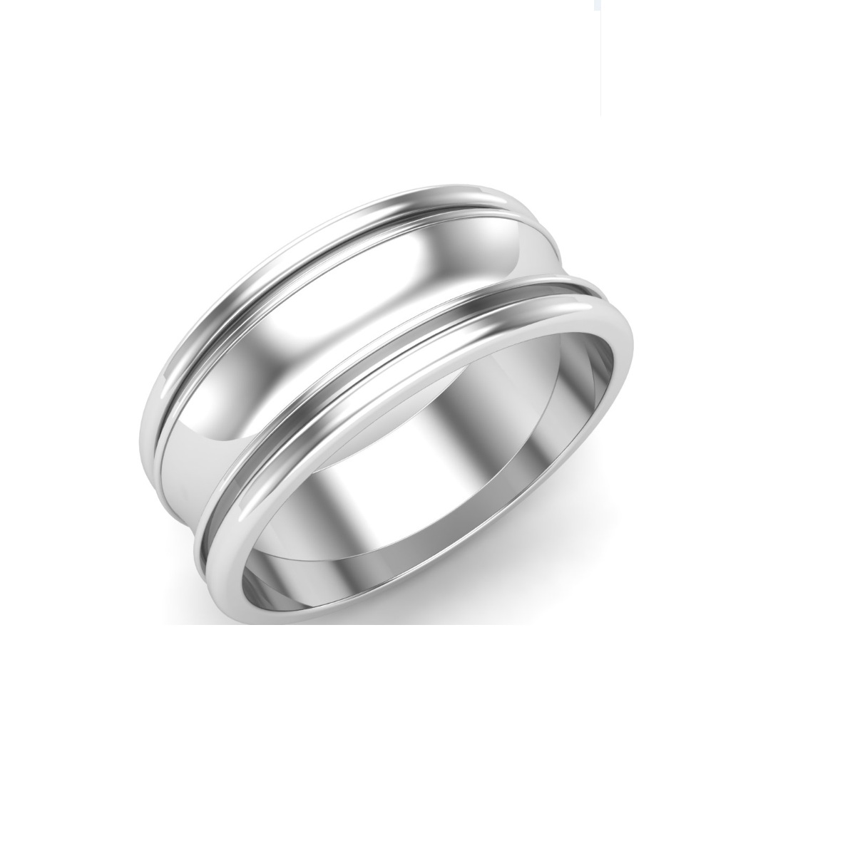 Bague anneau argent Gravity